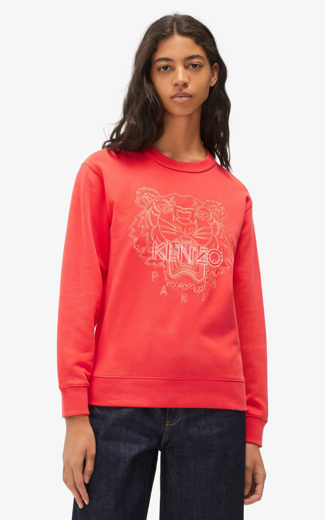 Sudadera Kenzo Tiger Mujer Rojas - SKU.2576598